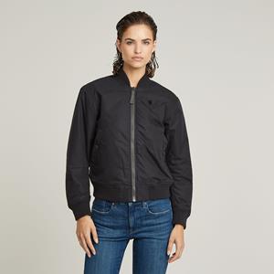 G-Star RAW Licht Gewatteerd Bomberjack - Zwart - Dames