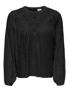 Jacqueline de Yong Sia l/s embroidery top