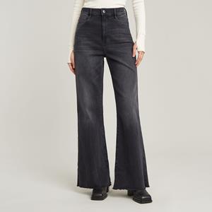 G-Star RAW Deck Ultra High Wide Leg Jeans - Grijs - Dames