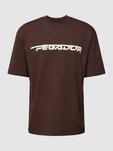 Pegador Oversized T-shirt met labelstitching, model 'MANOR'