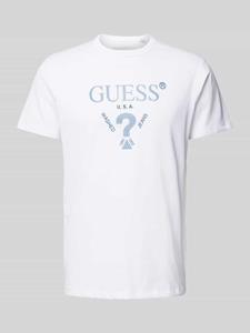 Guess T-shirt met labelprint