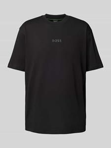 BOSS Green T-shirt met logoprint