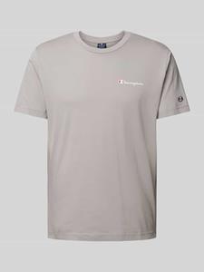 Champion T-shirt met labelprint en logopatch