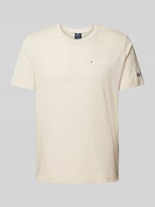 Champion T-shirt met labelprint en logopatch