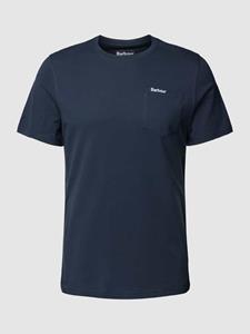 Barbour T-shirt met borstzak, model 'Langdon'