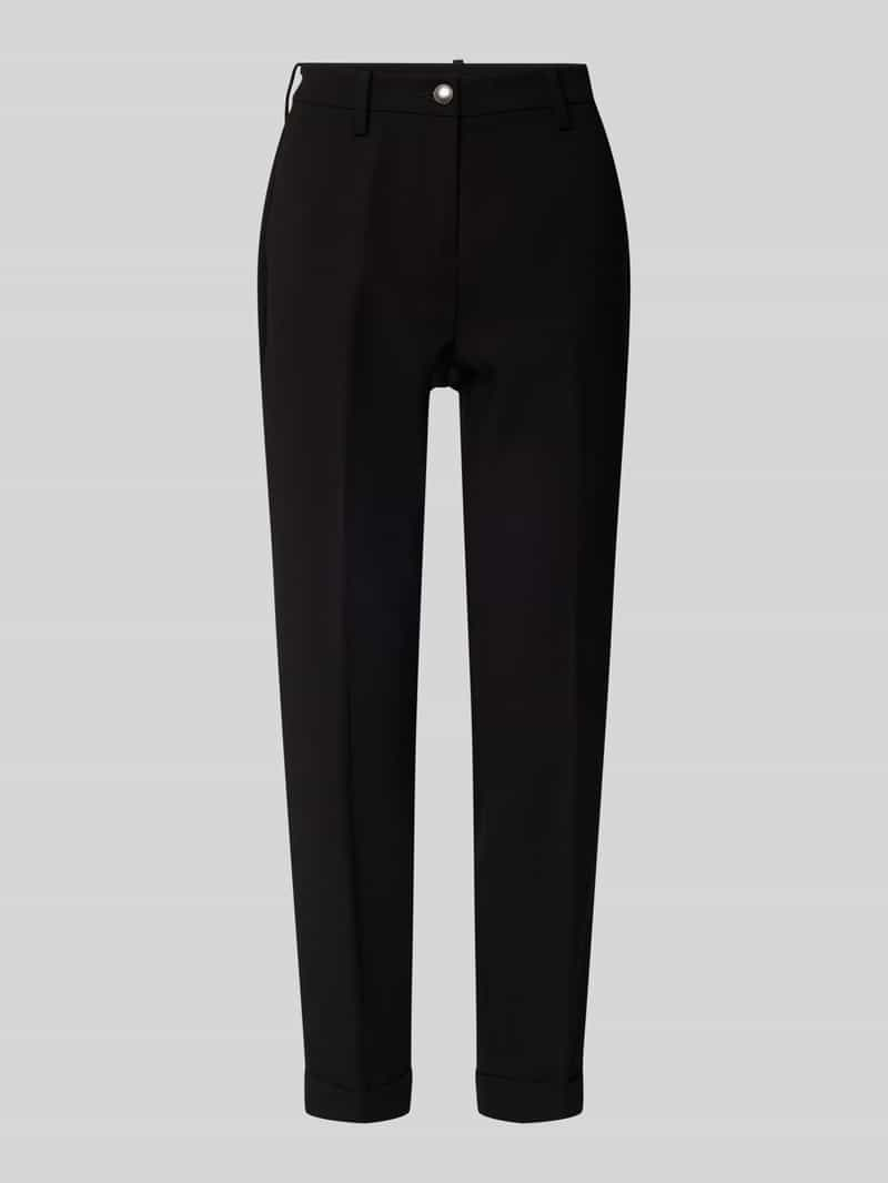 MAC High waist broek met knoopsluiting