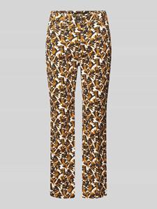 Weekend Max Mara Flared cut broek met bloemmotief, model 'GABRIELLE'