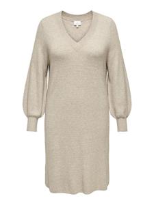 Carmakoma (Maatje Meer) Carkatia Ls V-neck Dress Knt Noos