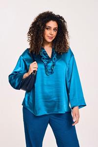 Mayerline Loose Fit Blouse In Satijn