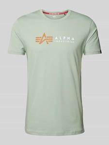 Alpha industries T-shirt met labelprint