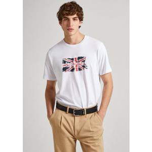 Pepe Jeans T-shirt met grote logoprint