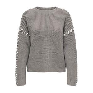 Jacqueline De Yong Rosella Long Sleeve Stitch Pullover