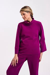 Mayerline Blouse Met Hangkraag In Scuba