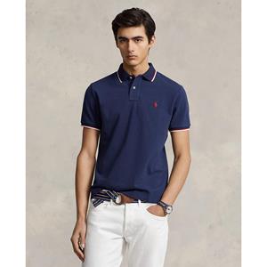 Polo ralph lauren Rechte fit polo in piquétricot