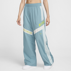 Nike Sportswear damesbroek met hoge taille - Blauw