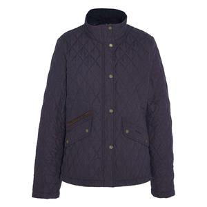 Barbour Dames Quilt Shoveler Country Winter Navy