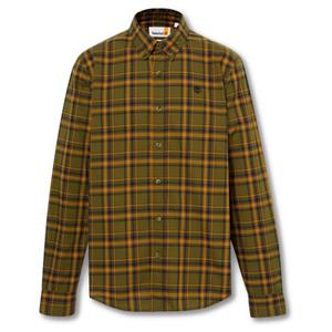 Timberland  Stretch Poplin Check Shirt - Overhemd, bruin