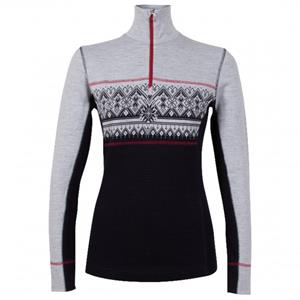 Dale of Norway  Women's Moritz Sweater - Merinotrui, grijs/zwart