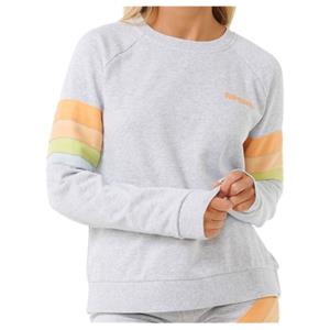 Rip Curl  Women's High Tide Surf Raglan Crew - Trui, grijs/wit