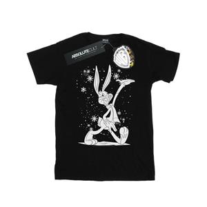 Looney Tunes Heren Bugs Bunny Let It Snow T-shirt