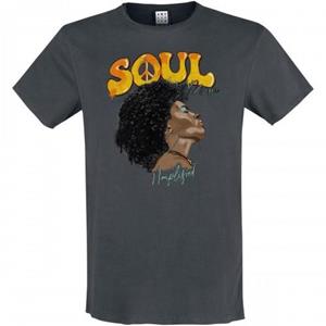 Amplified Versterkt heren soulmuziek T-shirt