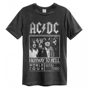 Amplified Heren AC/DC Highway To Hell Poster Heren T-shirt