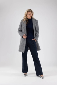 Nukus Fw24055 mae coat boucle