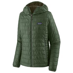 Patagonia  Women's Nano Puff Hoody - Synthetisch jack, olijfgroen/groen