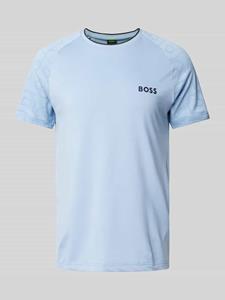 BOSS Green T-shirt met labelprint