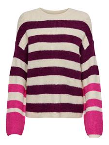 Only Jdydrea ls oneck wide sl stripe pu dessin