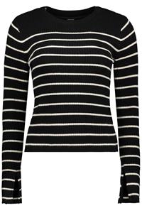 Vero Moda Vmgold rib ls o-neck pullover dessin