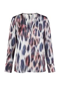 MARC AUREL Tunika-Bluse im Leoparden-Print