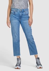 MARC AUREL Cropped Fit Hose aus Blue Denim