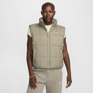 Nike Sportswear Classic Puffer Therma-FIT ruimvallende bodywarmer voor dames - Groen