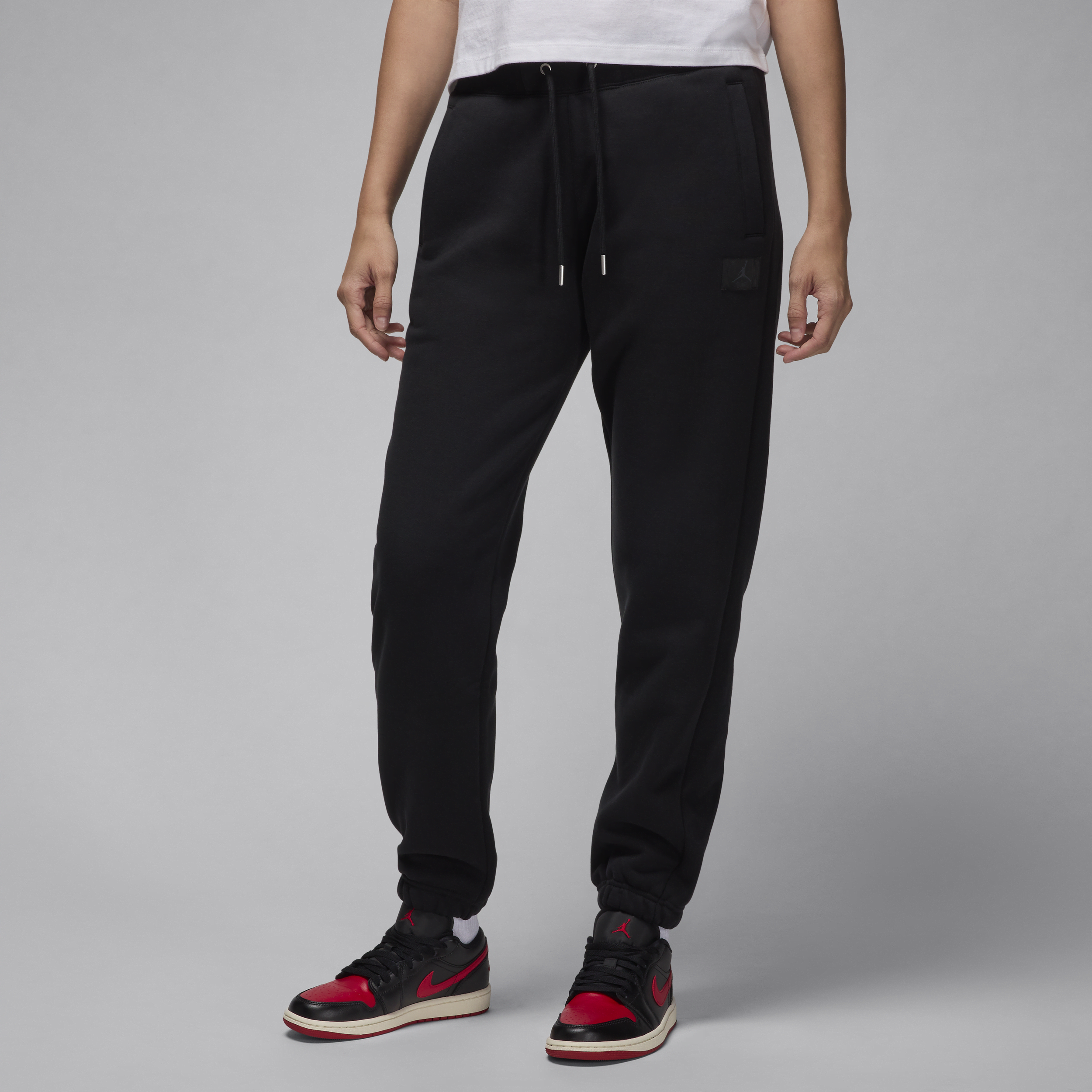 Jordan Flight Fleece Damesbroek - Zwart