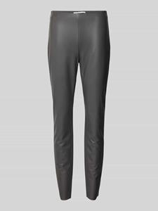 RAFFAELLO ROSSI Skinny fit broek in leerlook