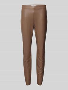 RAFFAELLO ROSSI Skinny fit broek in leerlook