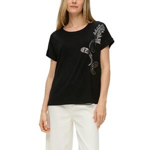 S.Oliver Shirt met print met pailletten