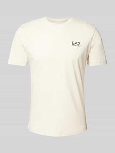 EA7 Emporio Armani T-shirt met labelprint