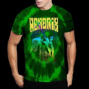 Jimi Hendrix Unisex volwassene hoor de Vibe Tie Dye T-shirt