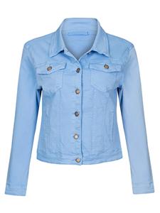 Fashionize Jeans Jacket Blauw