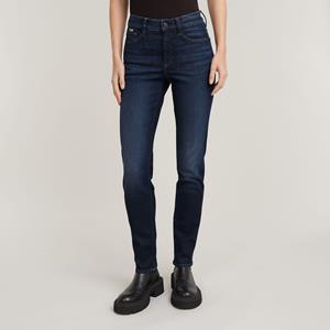 G-Star RAW Ace 2.0 Slim Straight Jeans - Donkerblauw - Dames