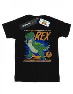 Disney Heren Toy Story 4 Rex angstaanjagende dinosaurus T-shirt