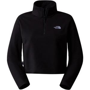 The North Face Dames 100 Glacier Cropped 1/4 Zip Trui