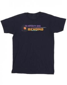 Disney Lightyear Infinity en Beyond tekst T-shirt voor heren