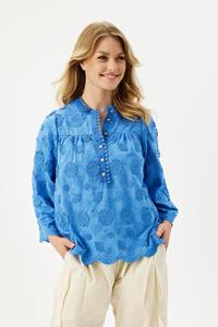 IN FRONT ELLIE BLOUSE 16320 501 (Blue 501)