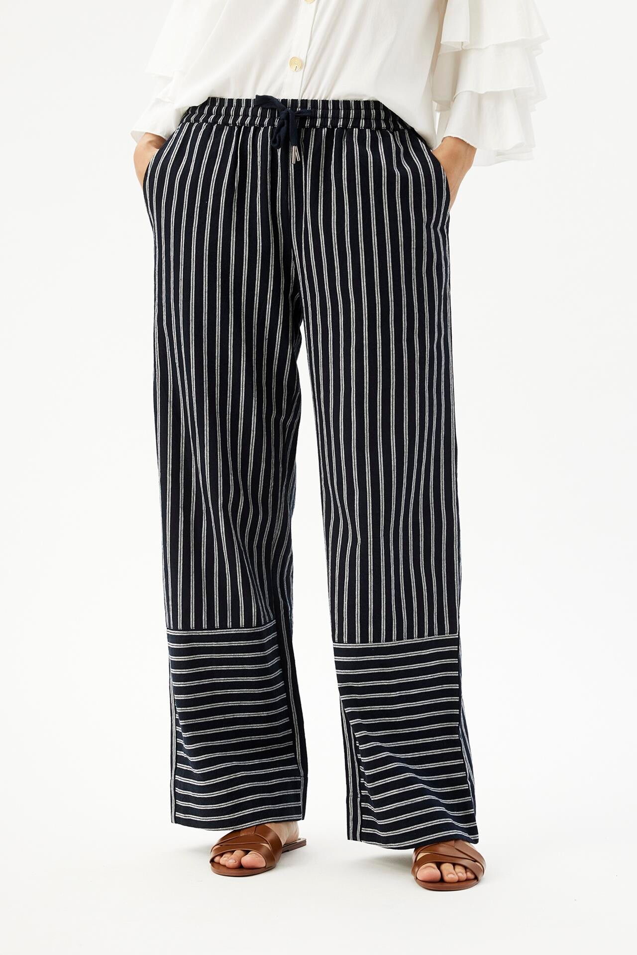 IN FRONT SOPHIE PANTS 16340 591 (Navy 591)