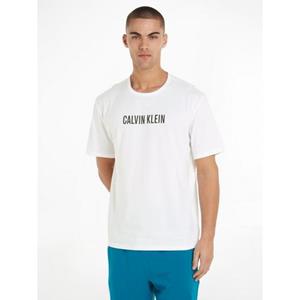 Calvin Klein T-shirt S/S CREW NECK met een logo-opschrift op borsthoogte