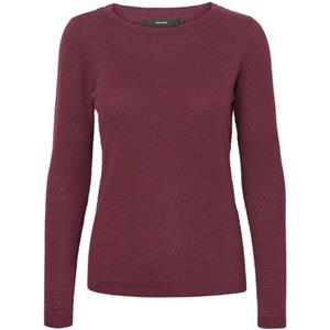 Vero Moda Trui met ronde hals VMCARE STRUCTURE LS O-NECK BLOUSE