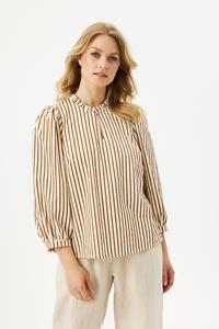 IN FRONT MADELINE BLOUSE 16344 005 (Cream 005)